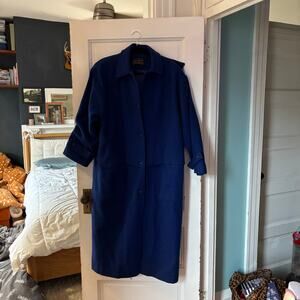 90s Vintage Rare Eddie Bauer Wool Coat XL apres ski chalet